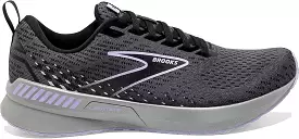 Women's Brooks Levitate 5, Ebony/Black/Lilac, 7 B Medium