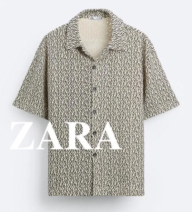 ZARA  |Short Sleeves Shirts